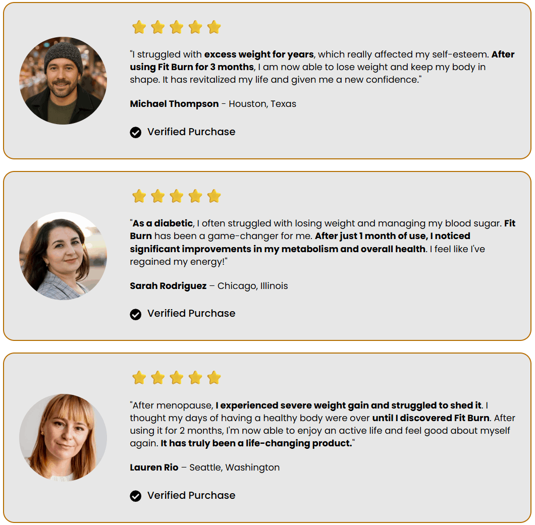 FitBurn Customer Results
